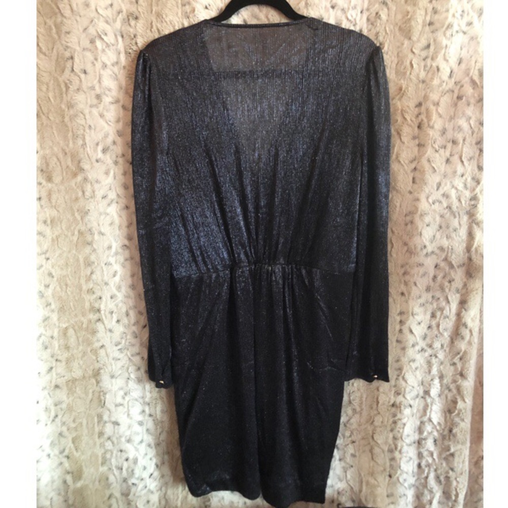 Ever New Metallic Draped Mini Dress - Picture 4 of 5